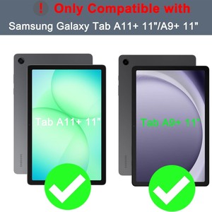 เคสคีย์บอร์ดไร้สายแบบมีไฟพื้นหลังสำหรับ Samsung Galaxy Tab A11 A9 ขนาด 11 นิ้ว พร้อมฝาครอบป้องกันและขาตั้งในตัวพร้อมทัชแพด - Product Image 3