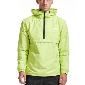 High Quality Premium Mesh Liner Coat with Custom Logo <b>Camo</b> Print Double Layer Waterproof Half Zip Windbreaker <b>Jacket</b> for <b>Men</b> - Product Image 6