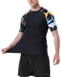 Men's <b>Swim</b> <b>Shirts</b> Sun Protection Knitted 3D Pattern Quick Dry 100% Polyester Customizable Fishing <b>T</b>-<b>Shirt</b> - Product Image 1