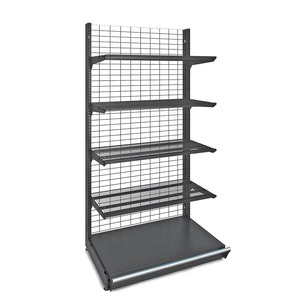 Heavy Duty Shop <b>Rack</b> Stand with Solid Display Shelf for Supermarkets Warehouses & Convenience Stores-Pre-Assembled - Product Image 1