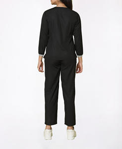 Uniformes de Hospital Modernos para Enfermeras, Esteticistas y Dentistas, Conjunto de Uniforme Unisex Tipo Jumpsuit, Verano, Poliéster y Spandex, Personalizables - Product Image 2