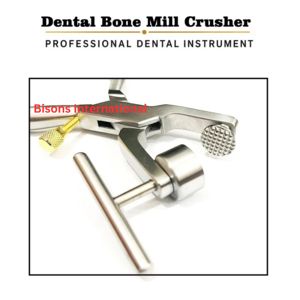 BISONS Vente en gros de haute qualité : Broyeur d'os dentaire, Morseliseur de greffe d'os en titane, Instrument chirurgical, Kit orthopédique manuel - Product Image 3