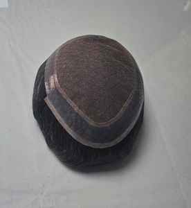 Peluca de Cabello Humano Remy para Hombre, Modelo Australia, con Sistema Capilar de Prótesis - Product Image 6