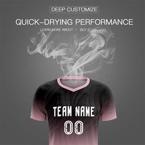 เสื้อฟุตบอลแบบกำหนดเองได้ ปี 2024 ขายส่ง ชุดฝึกซ้อมฟุตบอลสำหรับผู้ใหญ่ ออกแบบเองได้ พิมพ์ดิจิทัล โพลีเอสเตอร์ 100% - Product Image 3
