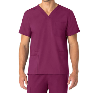 Scrub Uniform Medical Suit <b>Set</b> Jogger Style Multi Pocket Nursing Uniform Hospital Nurse Scrubs OEM Custom Logo Supplier - Product Image 1