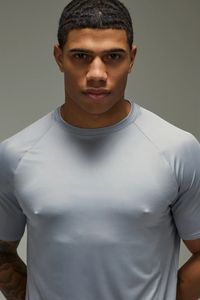 High Performance 2026 100% Cotton Compression Men Gym T Shirt Compression Gym T Shirt Compression Fitness T Shirt For Men Unisex - Product Image 4