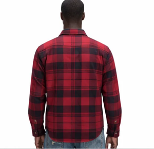 Hot Sale Factory Customized <b>Men's</b> Dyed <b>Flannel</b> Check <b>Shirt</b> Single Breasted Cotton <b>Shirt</b> Slim Fit Casual <b>Shirt</b> For <b>Men</b> - Product Image 2