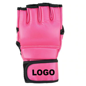 Nouveau style, prix raisonnable, gants de MMA en PU de haute qualité, évacuation de l'humidité, fermeture auto-agrippante pour entraînement unisexe adulte - Marque personnalisée - Product Image 2
