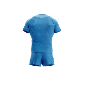 Uniforme de Rugby Personalizado al por Mayor, Diseño OEM Gratuito, Manga Corta, Estampado a Rayas, Simple y Profesional - Product Image 6