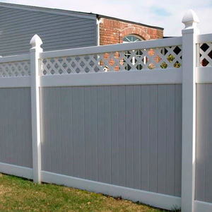 Customized Modern <b>Fence</b> Assembled Vinyl Privacy Outdoor <b>Fences</b> - Product Image 5