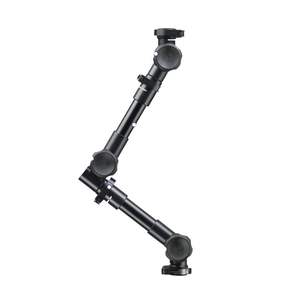 Vehicle Seat Rail Mount Aluminum 4kg Heavy Duty Laptop Telescopic Dual Quick Release Industrial Grade - Product Image 1