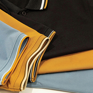 Polo de algodón para hombre para uso diario |   Estilo Veraniego Tejido y Fresco |   Fabricante de Polos de Golf de Manga Corta para Uso Casual y Diario - Product Image 4