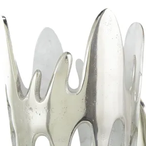 Contemporary Handmade Iron Floor <b>Vase</b> Set Coastal Modern Decorative Flower <b>Vase</b> for Housewarming Gift - Product Image 3