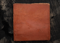 Revêtement de sol extérieur en brique réfractaire classique marron/beige, antidérapant, résistant à l'usure, fait main, pleine masse, 20 mm d'épaisseur