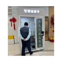 Kiosque médical intelligent Huasheng AI pour la santé et la télémédecine, écran tactile, alimentation solaire, ODM/OEM disponible, HS-S560