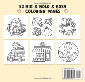 Alivio del Estrés: Libro para Colorear para Adultos y Niños, Diseños Audaces y Fáciles, Sencillos y Grandes (Suministro al por Mayor) - Product Image 2