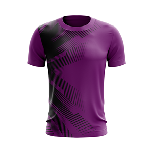 Camiseta Deportiva Transpirable 100% Algodón con Cuello en V y Manga Corta, Secado Rápido, Nombre del Equipo Personalizado para Correr y Gimnasio, Unisex para Adultos - Product Image 1
