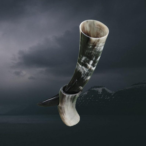 Auténtico Cuerno Vikingo Pulido de Alta Calidad, Estilo Animal, para Beber Mead o Cerveza, Ideal para Eventos de Cosplay, Hecho a Mano con Cuerno de Búfalo - Product Image 5