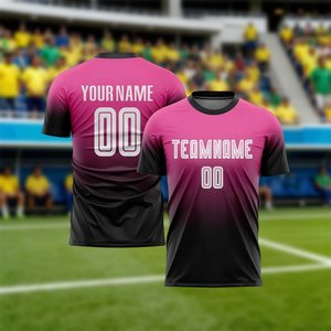 Conjunto de Uniforme de Fútbol para Hombre con Manga Raglán, 100% Poliéster, Nombre del Equipo Personalizado Gratis, Jersey Deportivo Activo con Corte Holgado, Pantalones Cortos, Kit Ergonómico - Product Image 5