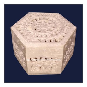 Very Exclusive New Traditional Modern Look Best Product Soapstone Carving <b>Box</b> With Rectangle Shape Use For Jewelry Storage <b>Gift</b> - Product Image 3