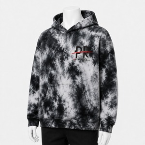 Sweat à capuche tie-dye pour homme, tissu doux de qualité supérieure, motifs de couleurs uniques, design chaud et confortable, idéal pour le streetwear et les tenues décontractées - Product Image 3