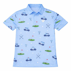 Camisetas Polo de Manga Corta para Hombre y Mujer, Camisetas Polo con Estampado para Golf - Product Image 4