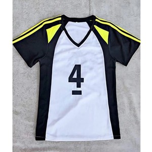 Uniforme de volley-ball respirant à manches courtes sur mesure de haute qualité avec logo personnalisé, dernier design de vêtements de sport unisexe - Product Image 6