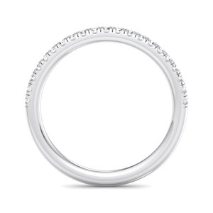 แหวนเพชรทรงกลมเจียระไนแบบบริลเลียนท์ ดีไซน์เหนือกาลเวลา สำหรับผู้หญิง ตัวเรือนทองคำขาว ทองคำขาวผสมทองคำชมพู  ได้รับการรับรองจาก IGI - Product Image 6