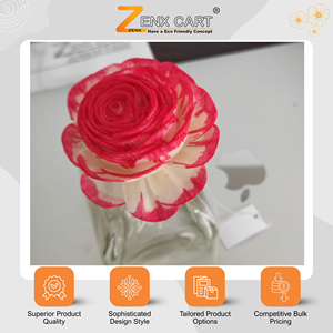 Amazing Offer on <b>Best</b> Quality Top Notch Quality Eco-Friendly & Handmade <b>Artificial</b> Sola Wood Flowers for Home Decor at Low Price - Product Image 2