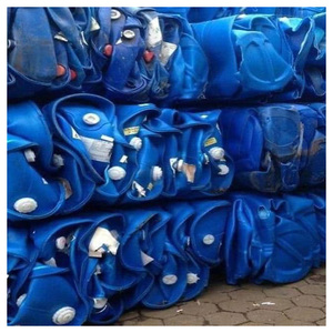 Clean Sorted HDPE <b>Drum</b> Scrap Material Ready for Reprocessing and Secondary <b>Plastic</b> Manufacturing - Product Image 2