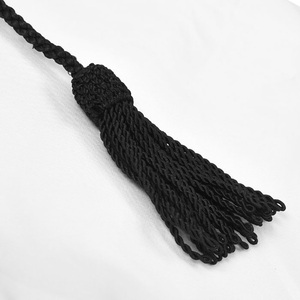 Bandera colgante con texto personalizado, banderín bordado en blanco y negro para adultos - Product Image 6
