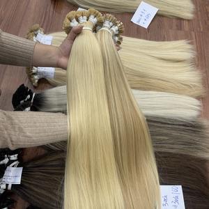 Extensiones de Cabello con Punta de Queratina, Cabello Natural, Colores Europeos, Liso Natural, Punta Vietnamita - Product Image 5