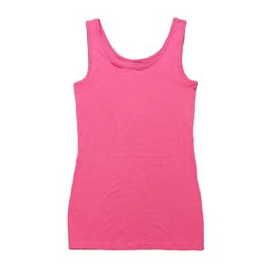 Bas prix rose couleur été décontracté femmes grande taille débardeur Design personnalisé à la mode Slim Fit débardeur pour les femmes de BD - Product Image 1