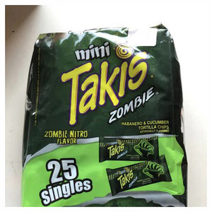 Chips de Tortilla Enrollados con Sabor a Pepino y Limón Habanero Takis Zombie 280g/92/93 - Product Image 2
