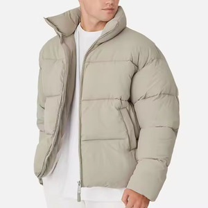 Men's Warm Puffer <b>Jacket</b> Lightweight Quilted Full Zip Winter Outdoor Travel <b>Casual</b> Insulated <b>Jacket</b> for Adults - Product Image 1