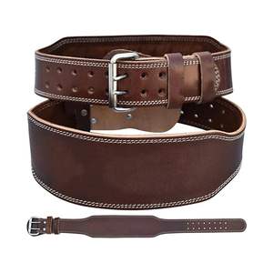 Ceinture de musculation en cuir de haute qualité avec design en marbre blanc, ceinture de levage de poids pour entraînement en salle de sport, ceinture de soutien lombaire personnalisée - Product Image 6