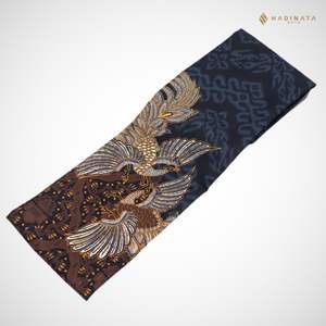 Tissu en Lin/Coton Double Face Batik Tissé Premium Indonésien Fait Main Anti-Odeur Doux Respirant 200g/m pour la Mode - Product Image 2