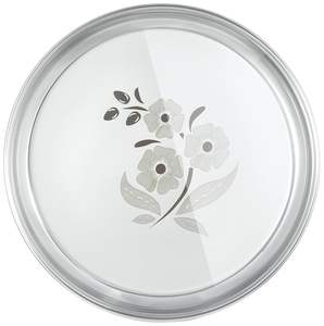 Ensemble de 6 assiettes rondes en acier inoxydable (20 cm) - Finition miroir classique - Assiettes de service de qualité alimentaire - Vaisselle en acier durable - Product Image 6