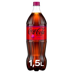 Oferta Especial: Coca Cola Cherry Zero Azúcar, 12 Botellas PET de 500ml, Bebida Gaseosa, Venta al Por Mayor, Sabor Original, Sin Azúcar - Product Image 1