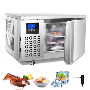 Congelatore rapido commerciale da 80 L/2,8 piedi cubi con 3 vassoi e 4 modalità di congelamento, attrezzatura di refrigerazione per cucina - Product Image 1