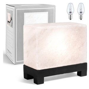 Wellness Decor Himalayan Salt Lamp Natural Glow Himalayan Salt Lamp Peaceful <b>Light</b> Himalayan Salt Lamp - Product Image 1