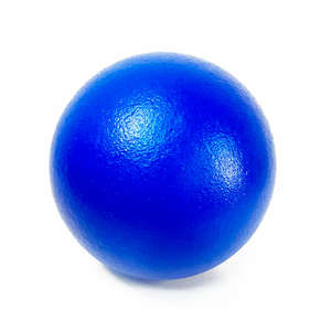 JoyLight SF Durable 6 Inch <b>Blue</b> PU Skin Coated <b>Foam</b> Dodgeball 152mm Sports Toy - Product Image 1