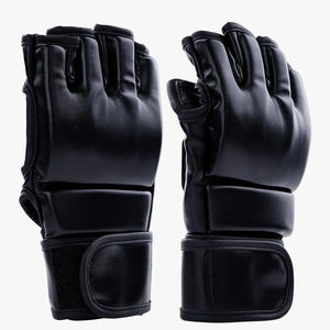 Wholesale PU Leather MMA Sports <b>Gloves</b> Muay Thai Sand Bag <b>Gloves</b> Half-Finger Sports <b>Gloves</b> - Product Image 4
