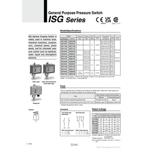 ISG130-030 de pressostat à usage général SMC Pneumatics - Product Image 2
