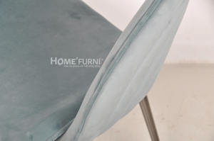 Chaise de salle à manger de style moderne Kylo en cuir synthétique avec logo personnalisé, mousse durable, mobilier de maison de haute qualité, garantie Trade Assurance - Product Image 6