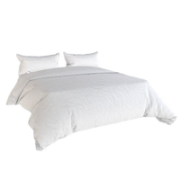 Vente en gros de literie d'hôtel en coton blanc de luxe, fabrication OEM ODM, qualité supérieure, coton doux et respirant