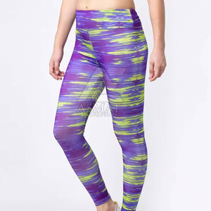 Leggings Deportivos para Mujer con Impresión de Bajo MOQ, Venta Directa de Fábrica, Leggings para Gimnasio - Product Image 4