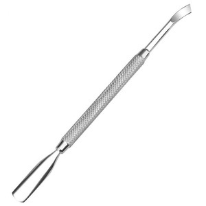 Stainless Steel Beauty <b>Kit</b> Made In Pakistan Wholesale High Quality Dual end Flat Cuticle Pusher Set <b>Nail</b> Cleaning Tool - Product Image 4