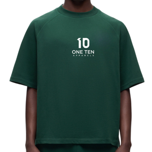 <b>Men's</b> Oversized Boxy Fit Logo T <b>Shirt</b> Short Sleeve Premium Cotton Casual Crew Neck Tee for Urban Fashion and Comfort - Product Image 3