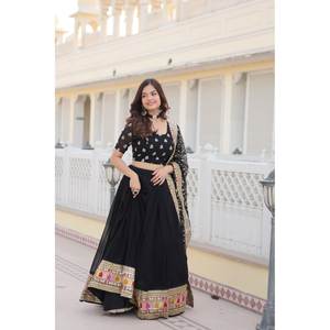 LEHENGA CHOLI PREMIUM CON DUPATTA DE 2017 - Product Image 3